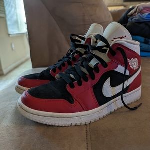 Red Jordan 1's